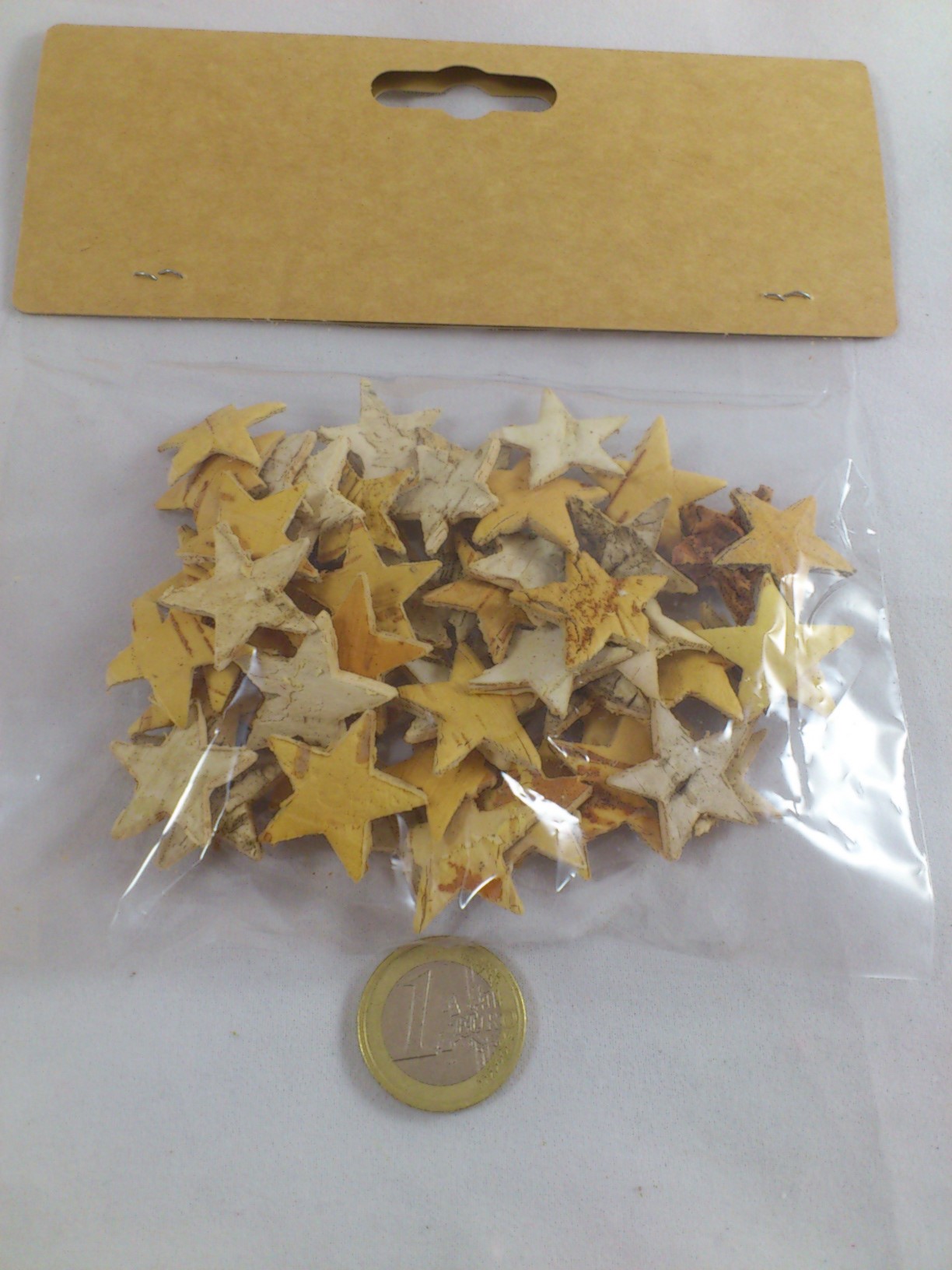 Birch stars 2.5 cm +/- 50 p.